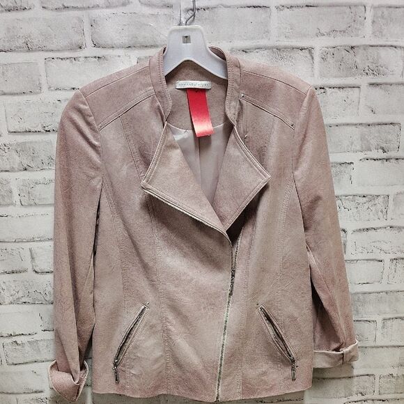 Armand Diradourian Pink Blazer with Notched Lapel - Picture 1 of 3